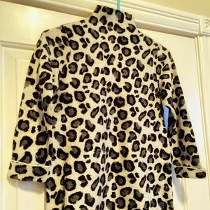 Cheetah Turtleneck